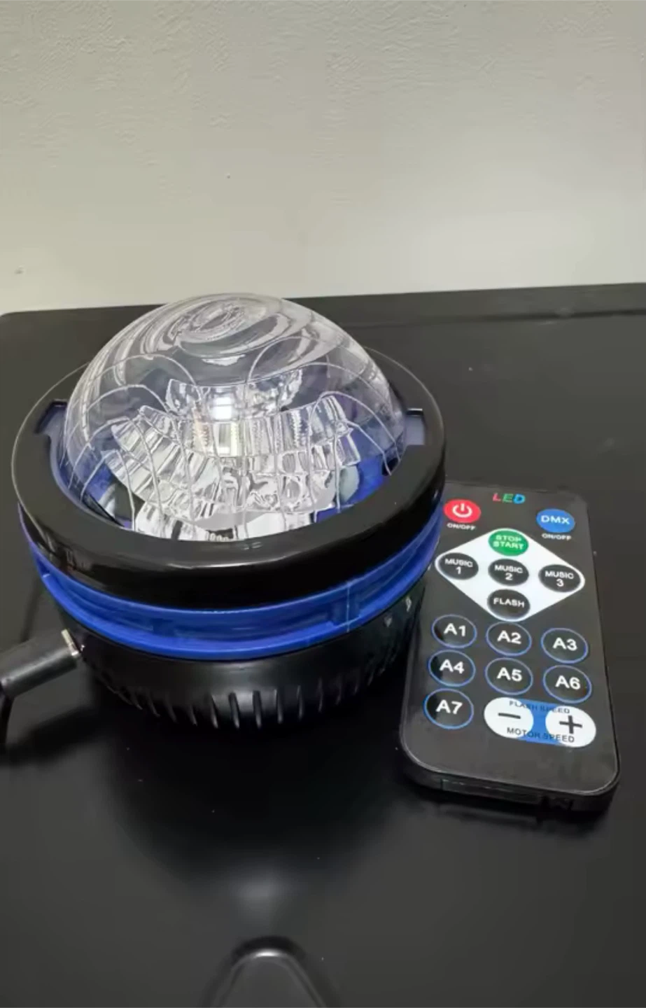 LED Rotating Projector Light with Remote - photo 2
