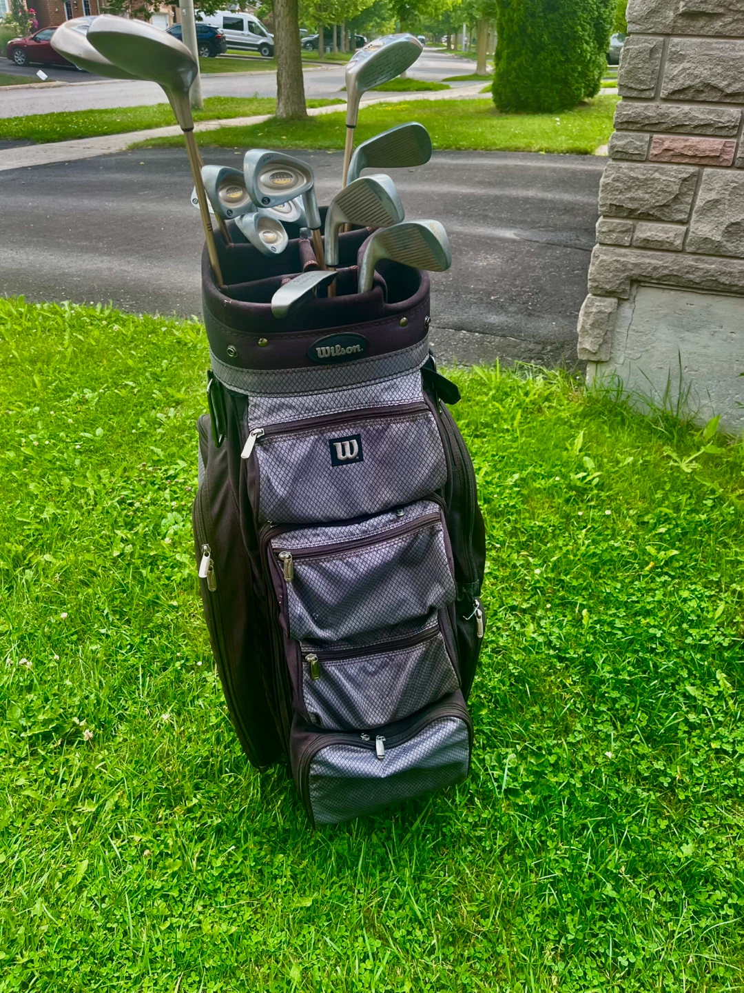 Golf clubs with bag - photo 2