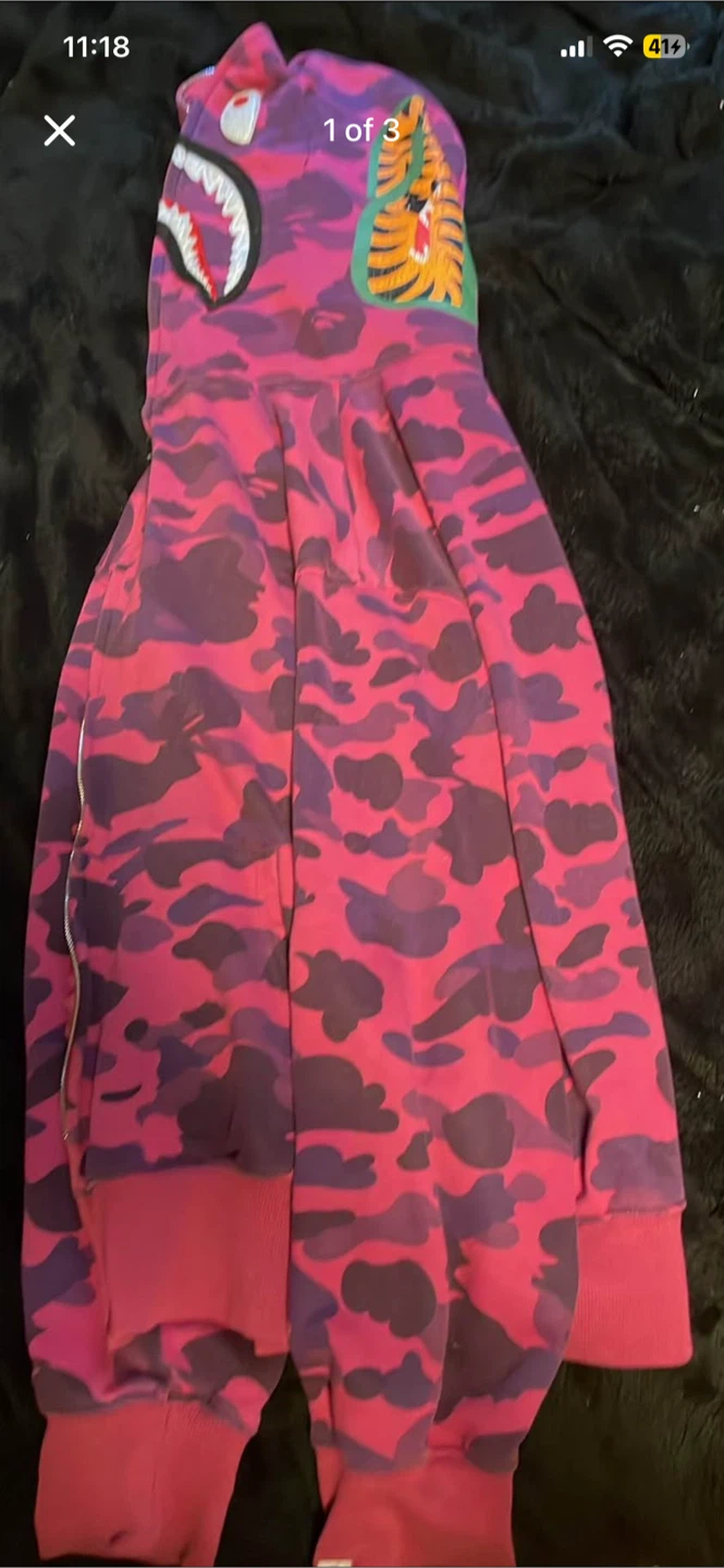 BAPE Full Zip Hoodie