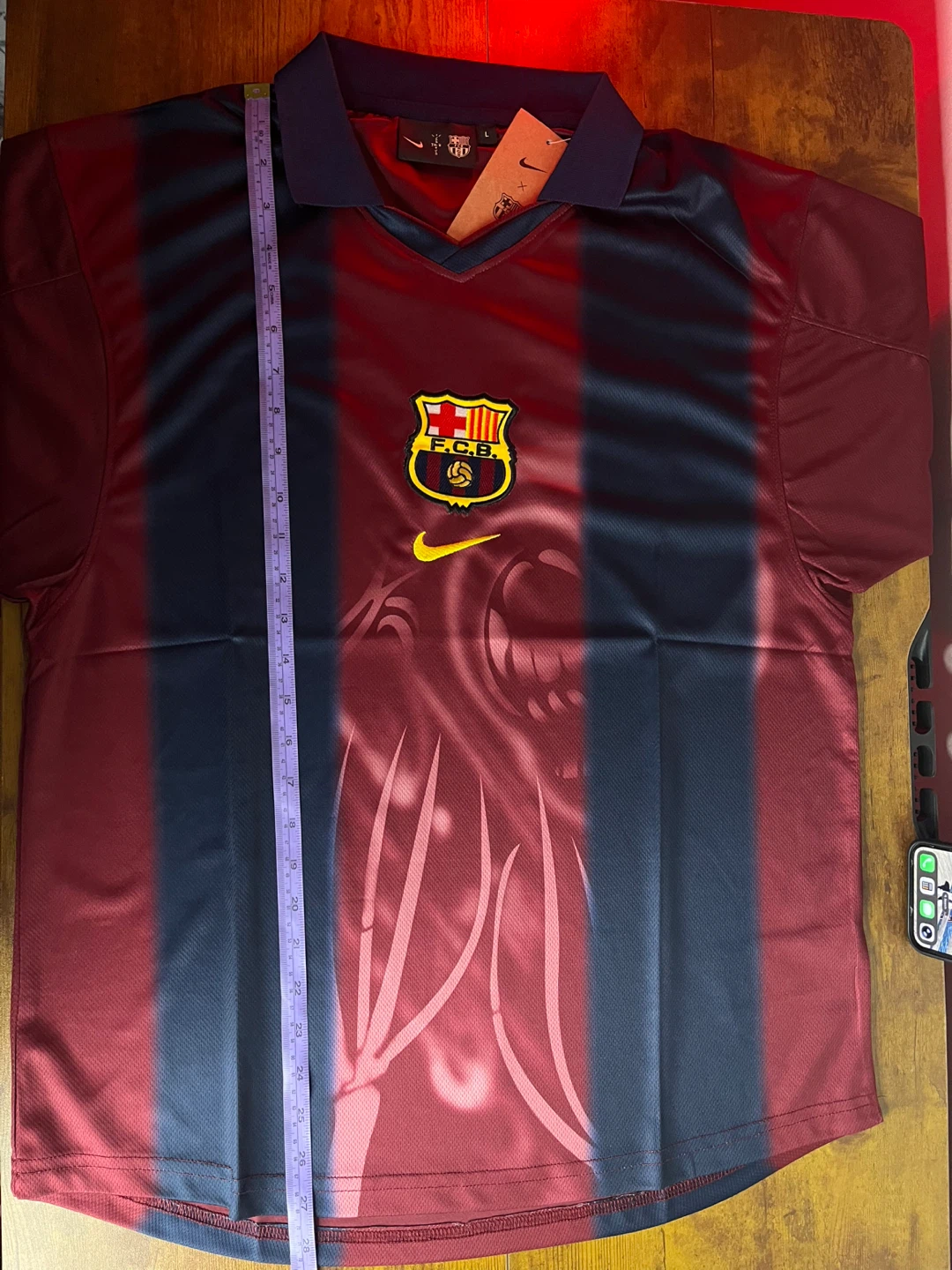 Travis Scott Cactus Jack x FC Barcelona Jersey L