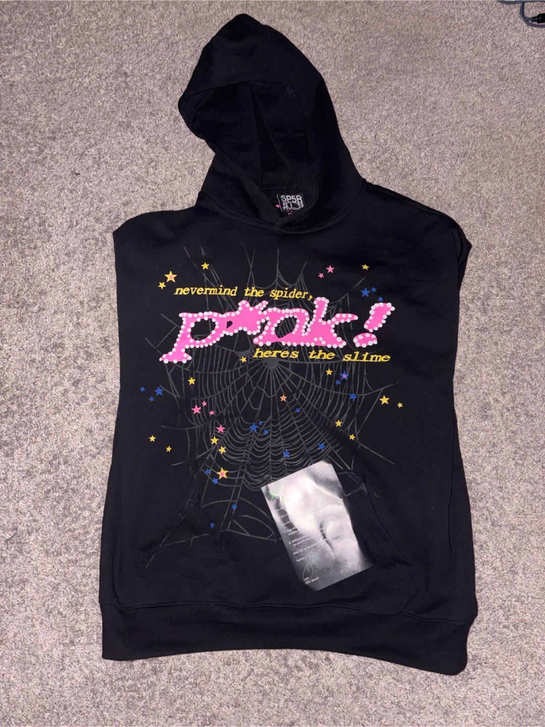 Spider Sp5der Hoodie Black - photo 2