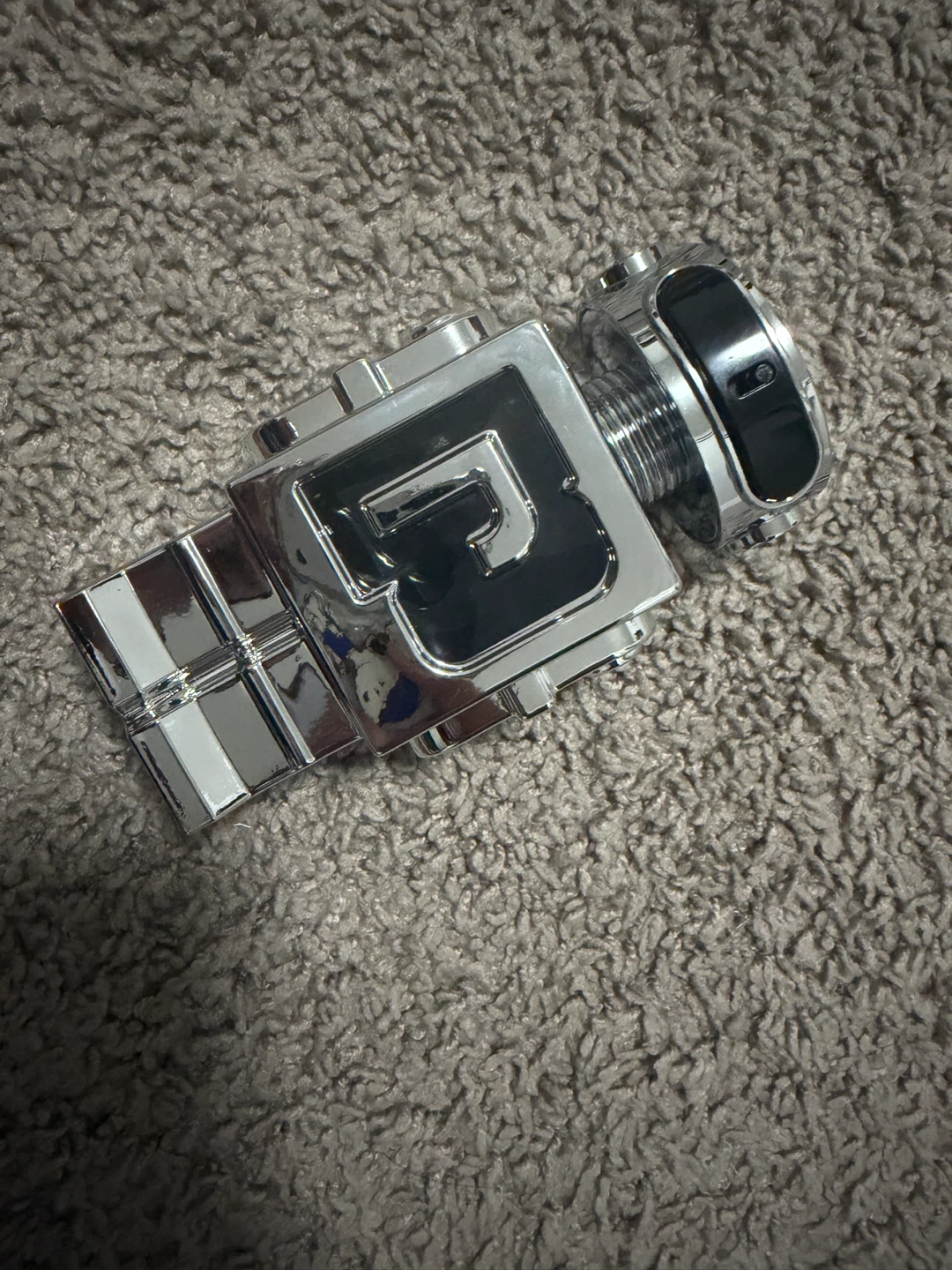 Chrome Robot Fragrance Bottle by paccorabbane