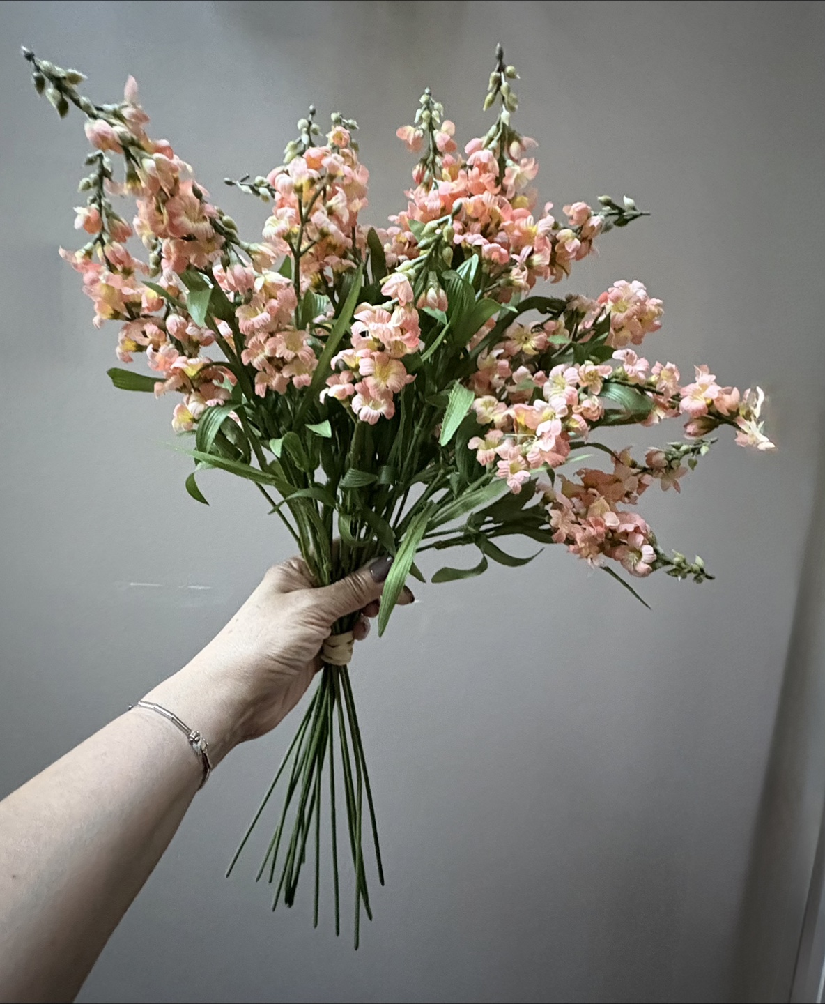 Artificial Flower Bouquet - Pink