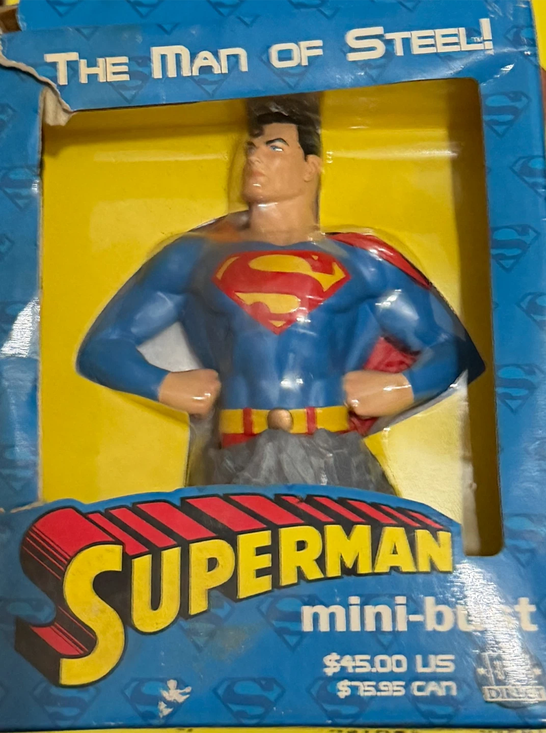 DC Direct Superman Mini Bust - photo 3