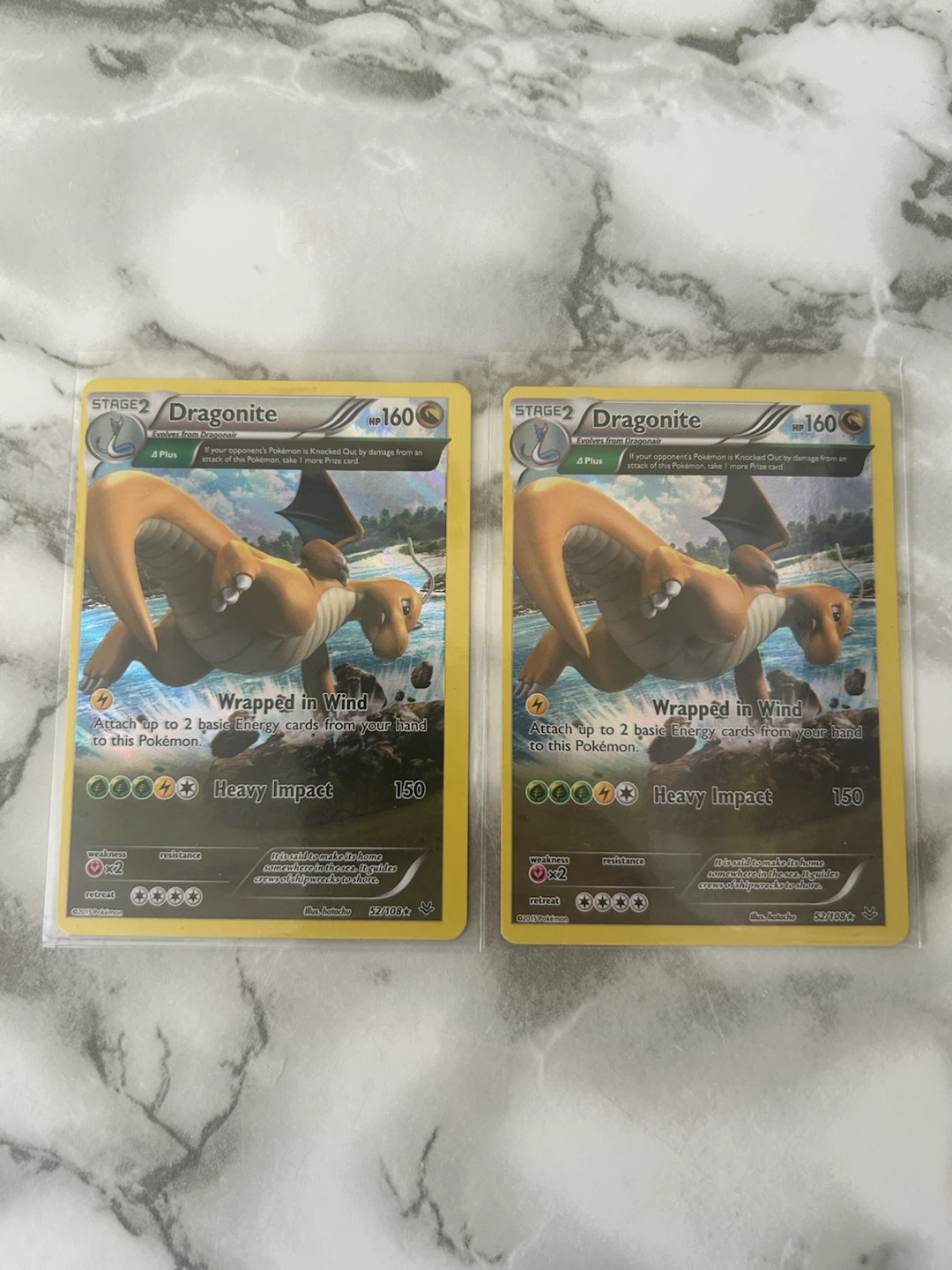 $2Dragonite 52 Delta From Roaring skies $25 each