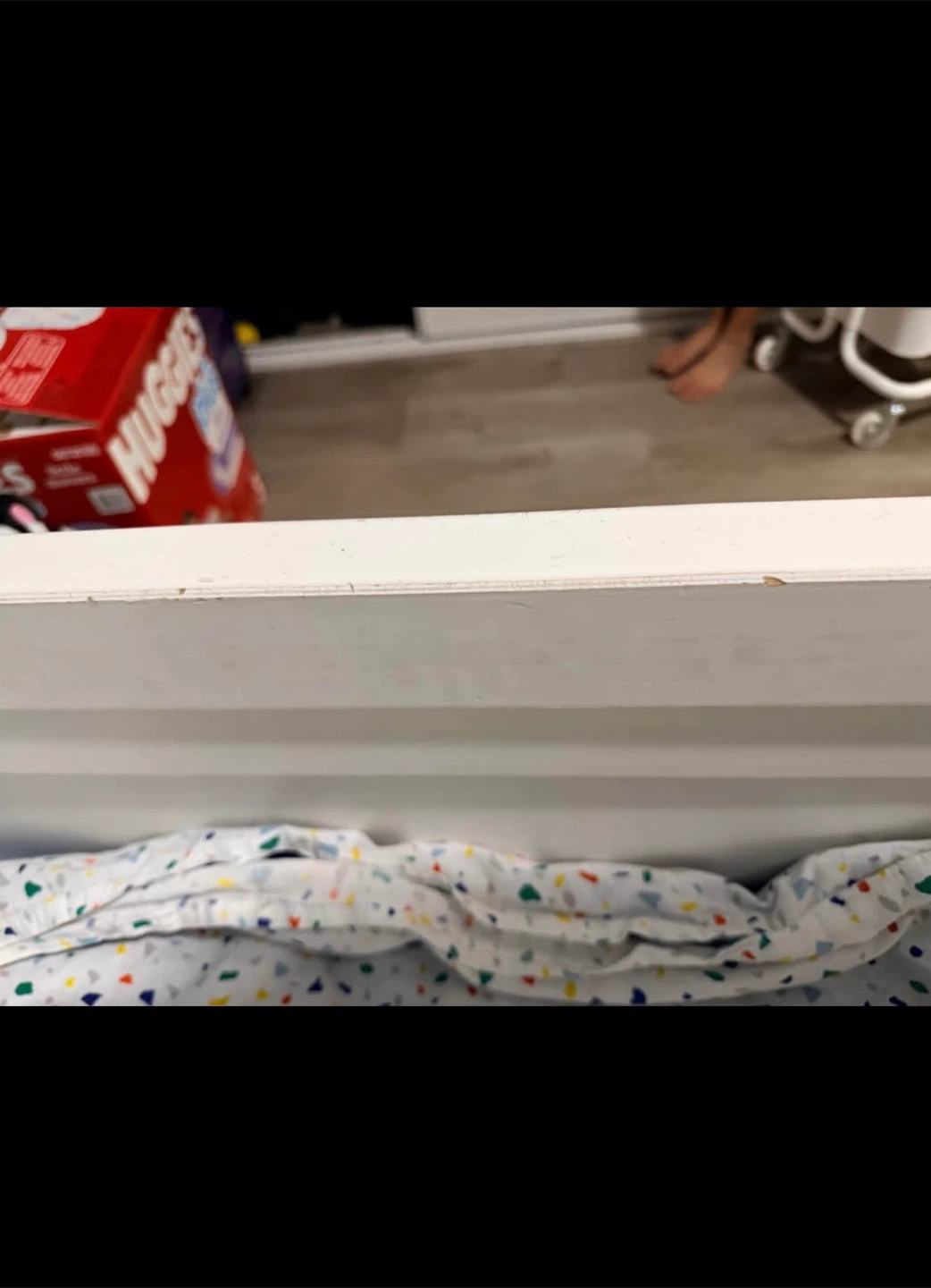 White Toddler Bed and mattress - photo 2
