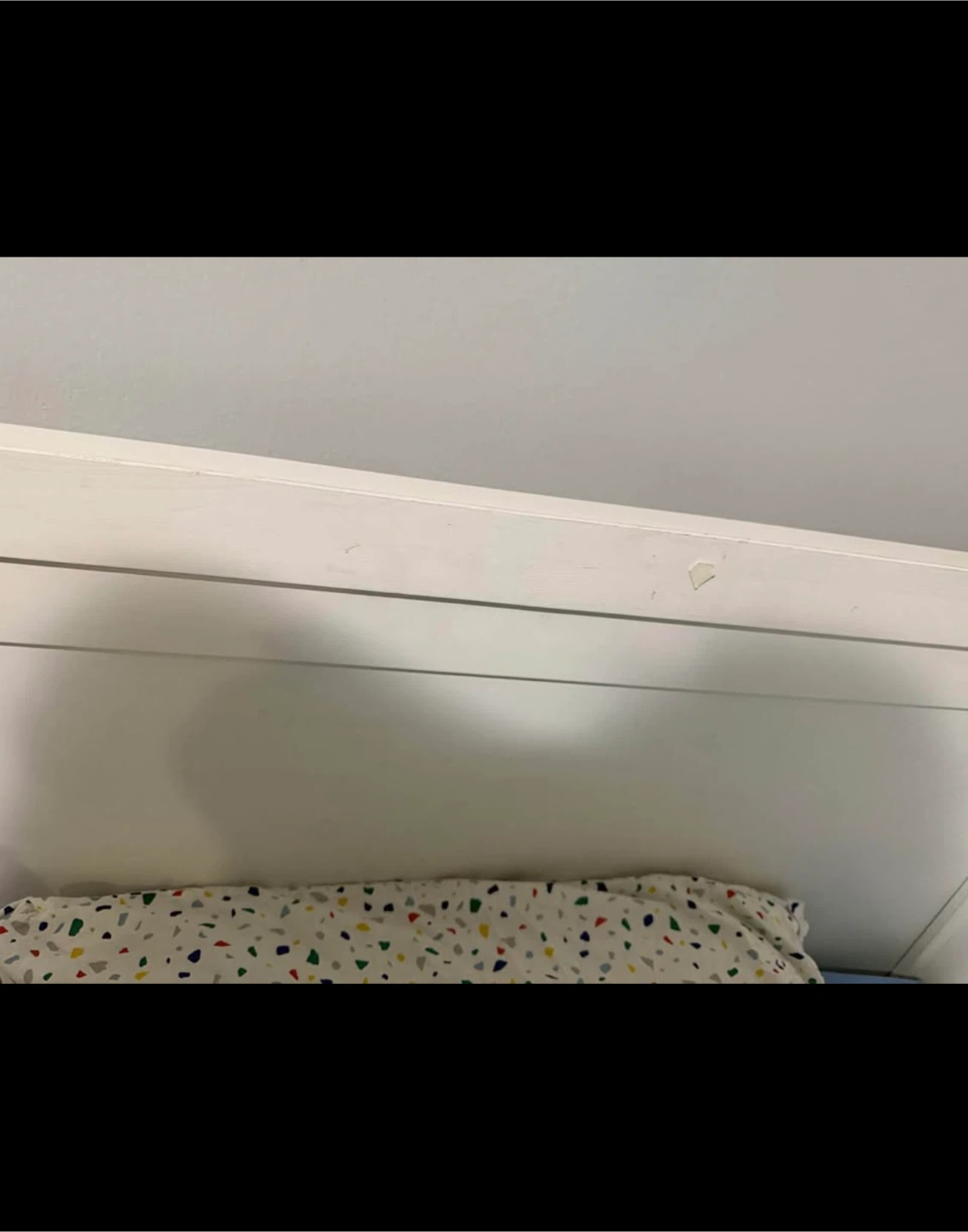 White Toddler Bed and mattress - photo 4