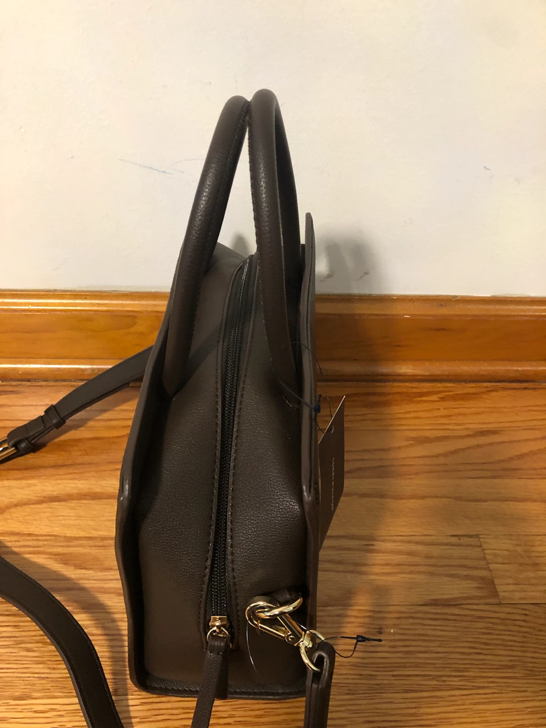 Tommy Hilfiger Brown Monogram Satchel Bag - photo 3