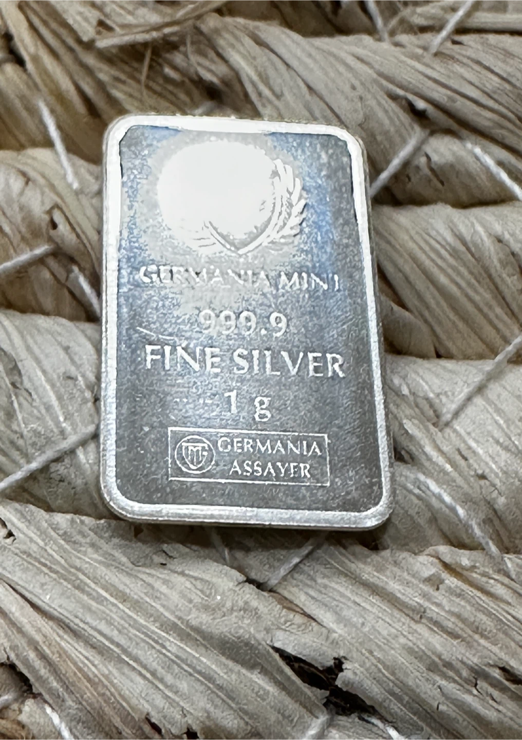 1g Germania Mint 999.9 Fine Silver Bar - photo 3