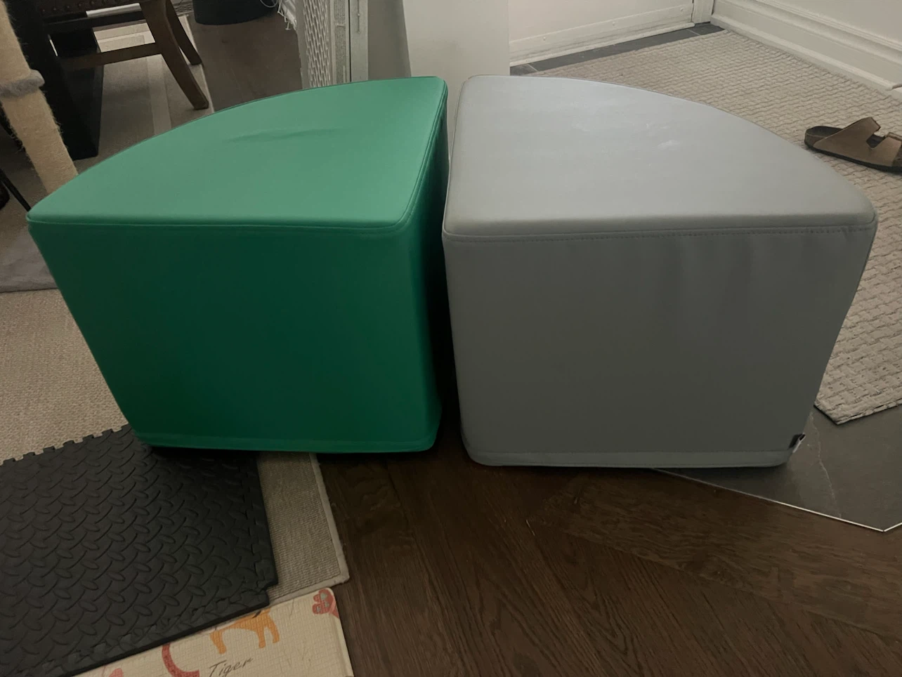 SoftScape Pie Ottomans (Set of 2) - photo 2