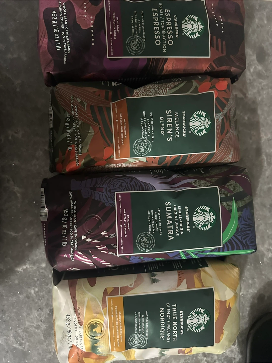 Starbucks Whole Bean Coffee - Any type