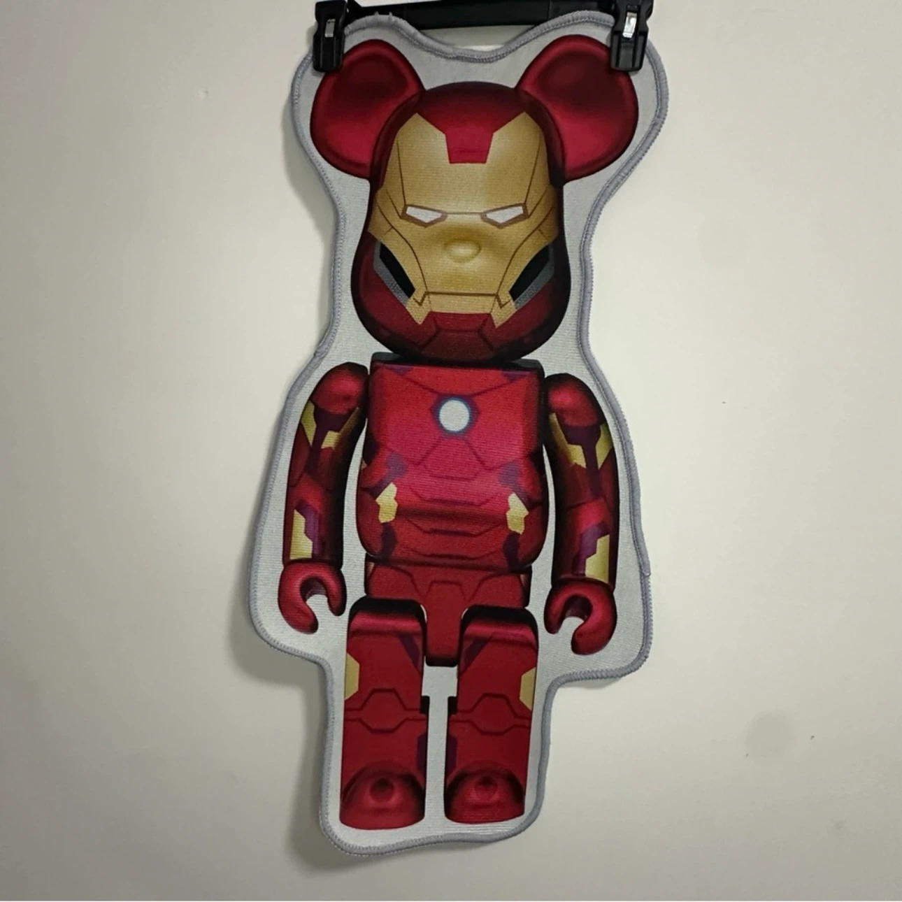 Custom Rug 14.5”X31” Home Art Decor Iron Man Bear Fashion Style