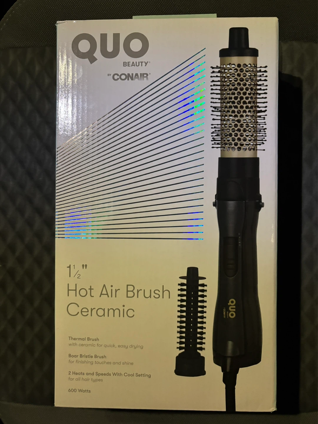 Quo Beauty Hot Air Brush Ceramic 1 1/2"