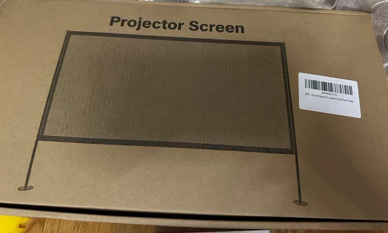 🔥 Brand NEW – 150" Projector Screen with Stand |16:9 - photo 2