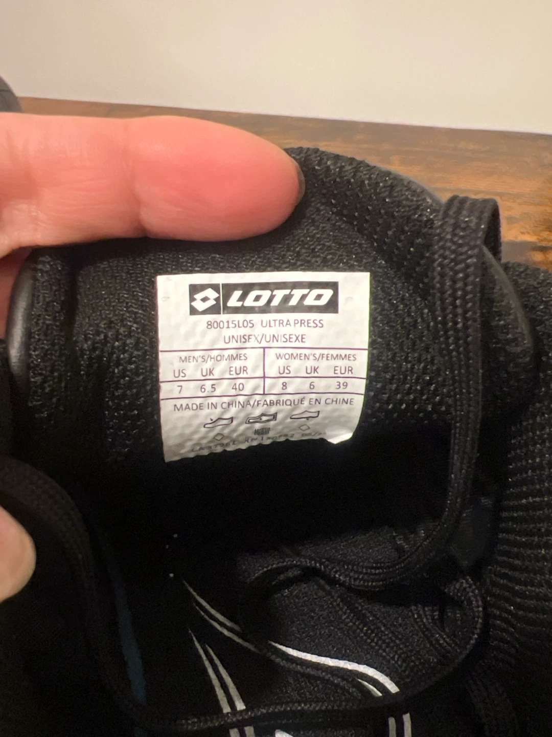 Lotto Ultra Press Unisexe Indoor Soccer Shoes - photo 4