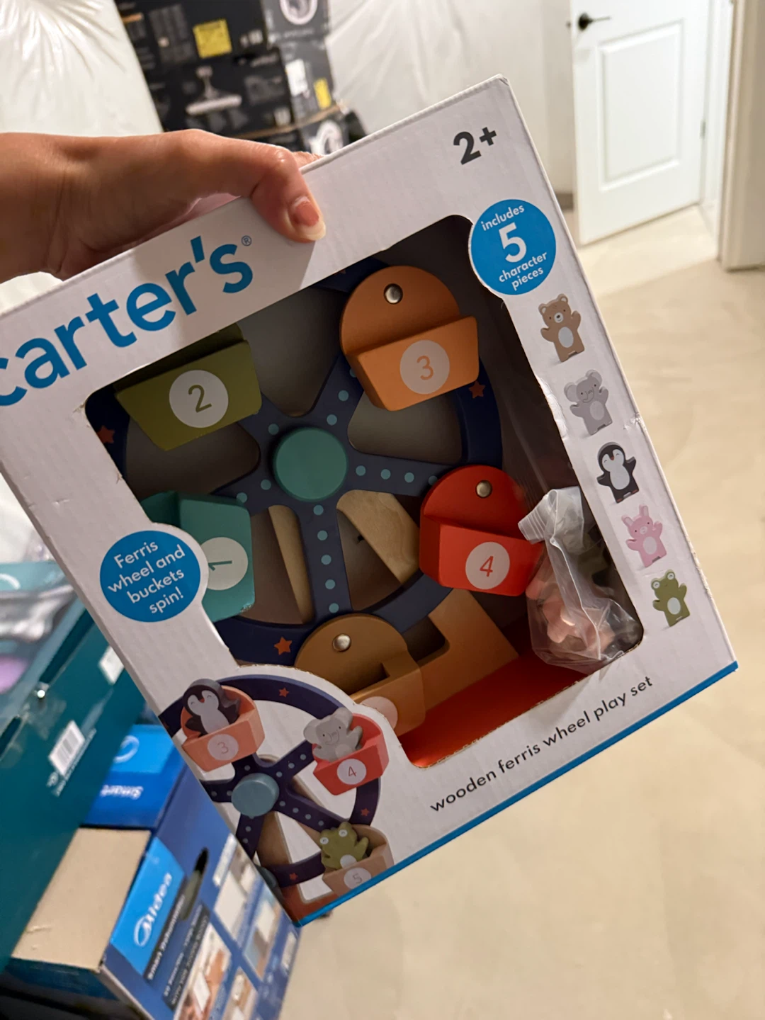 Carter's Wooden Ferris Wheel Play Set