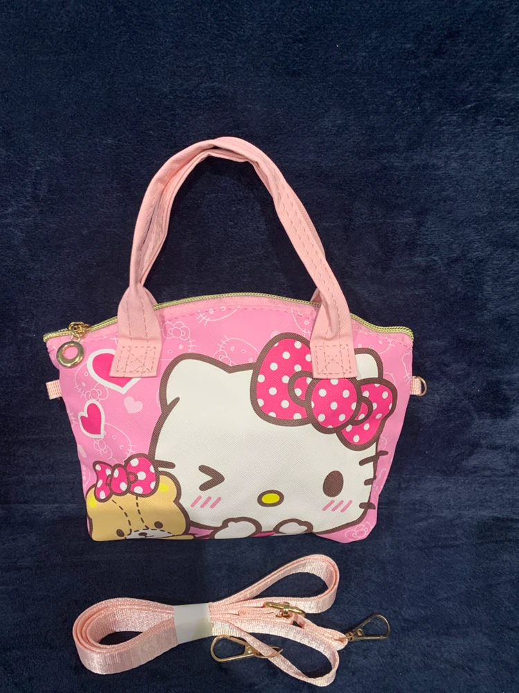 Hello Kitty Pink Mini Handbag with Strap