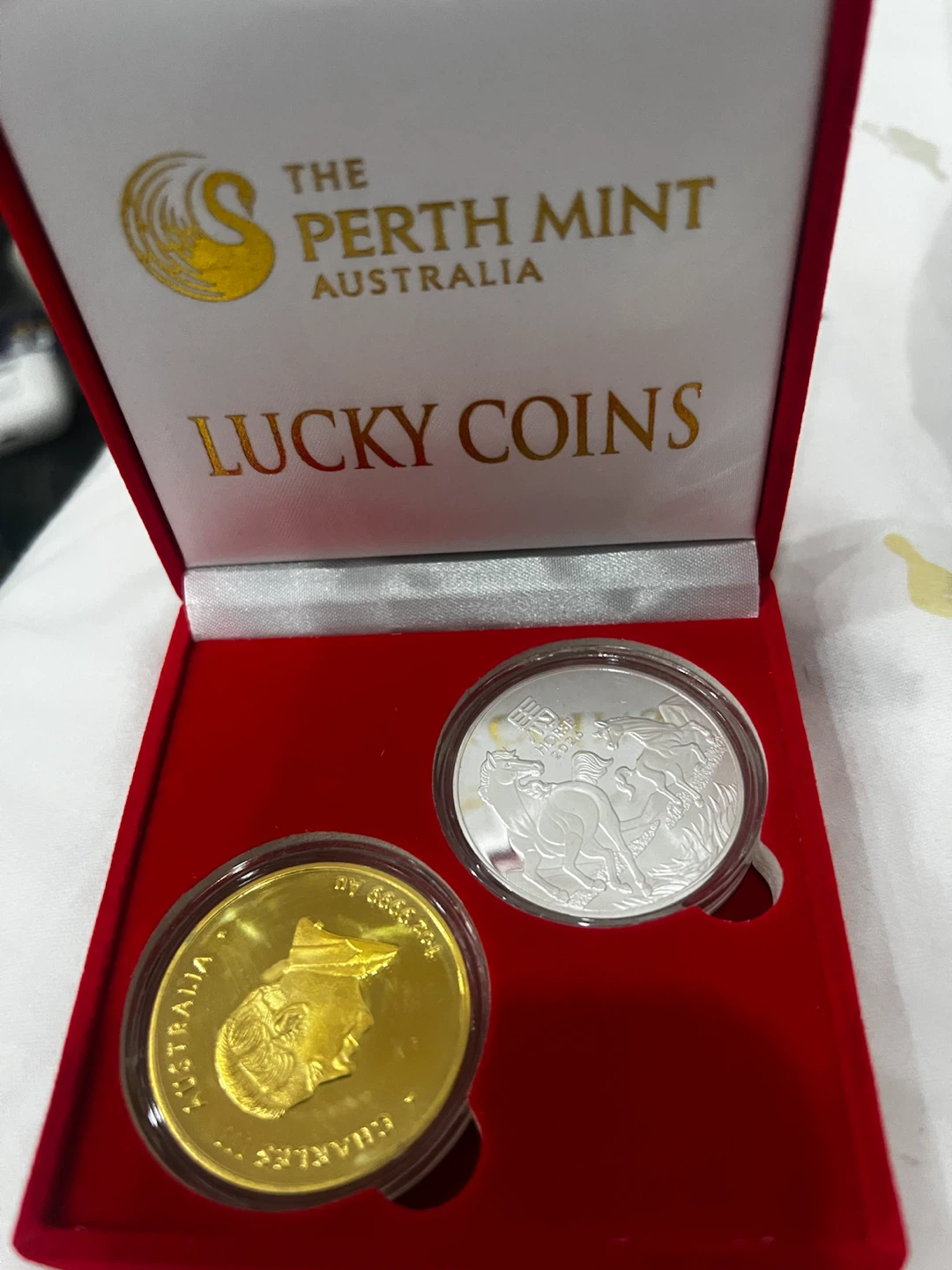 Perth Mint Lucky Coins - Year of the Horse & Charles III - photo 3
