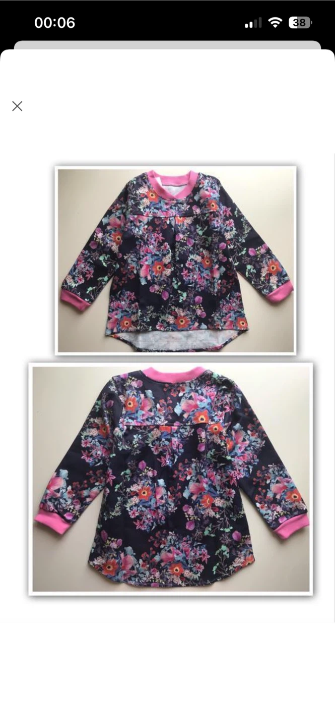 Bright & stylish 2-piece girls’ set — tunic + leggings. - photo 3