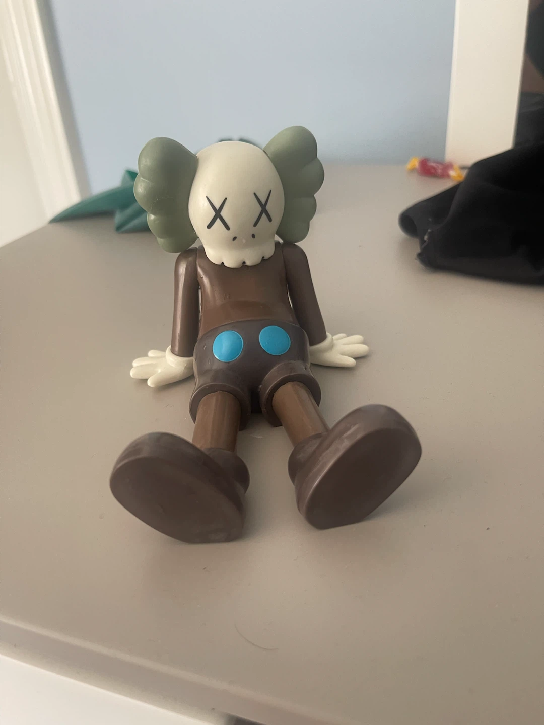 KAWS Resting Place Figure - Brown/Green - photo 2