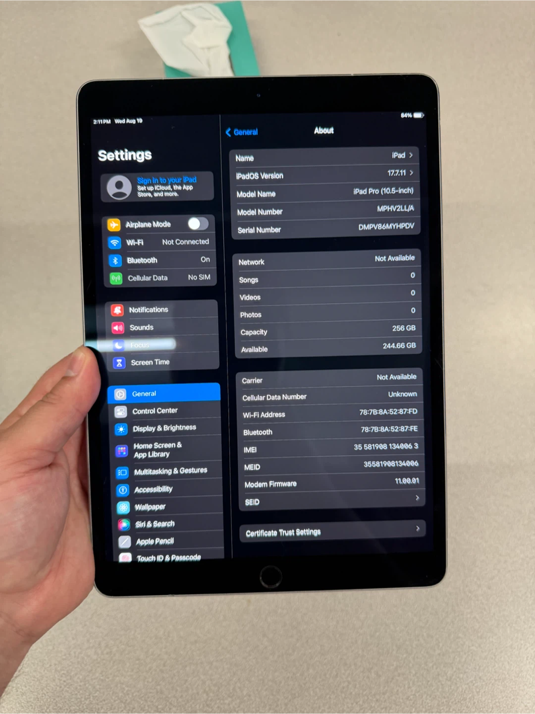 IPad Pro 2nd Gen