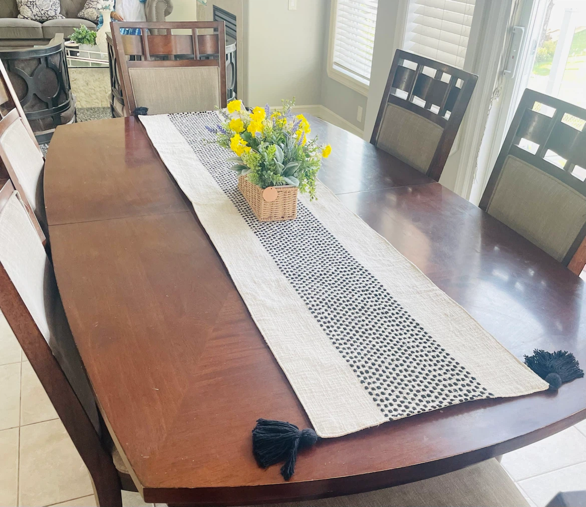 Wooden Dining Table and Chairs Set