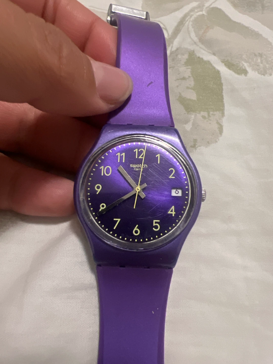Swatch Purple Watch