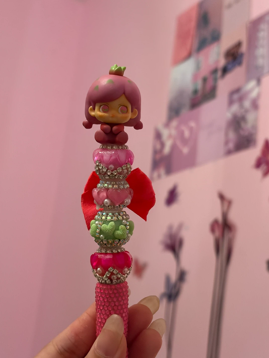 Fruit girl handmade Beaded Pen with Charms - photo 2