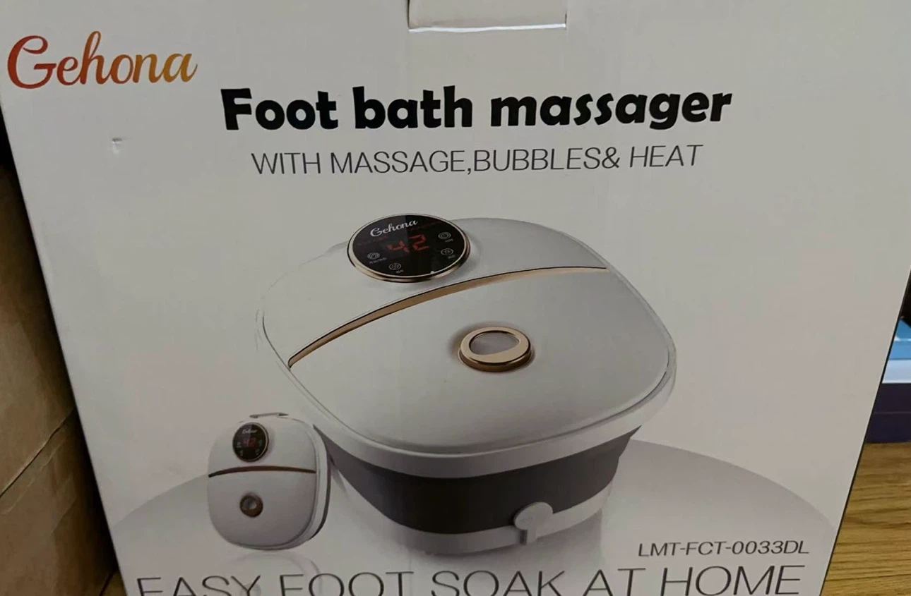 🔥Heated Foot Spa Bath with massage, 🫧 & Temperature Control - photo 2