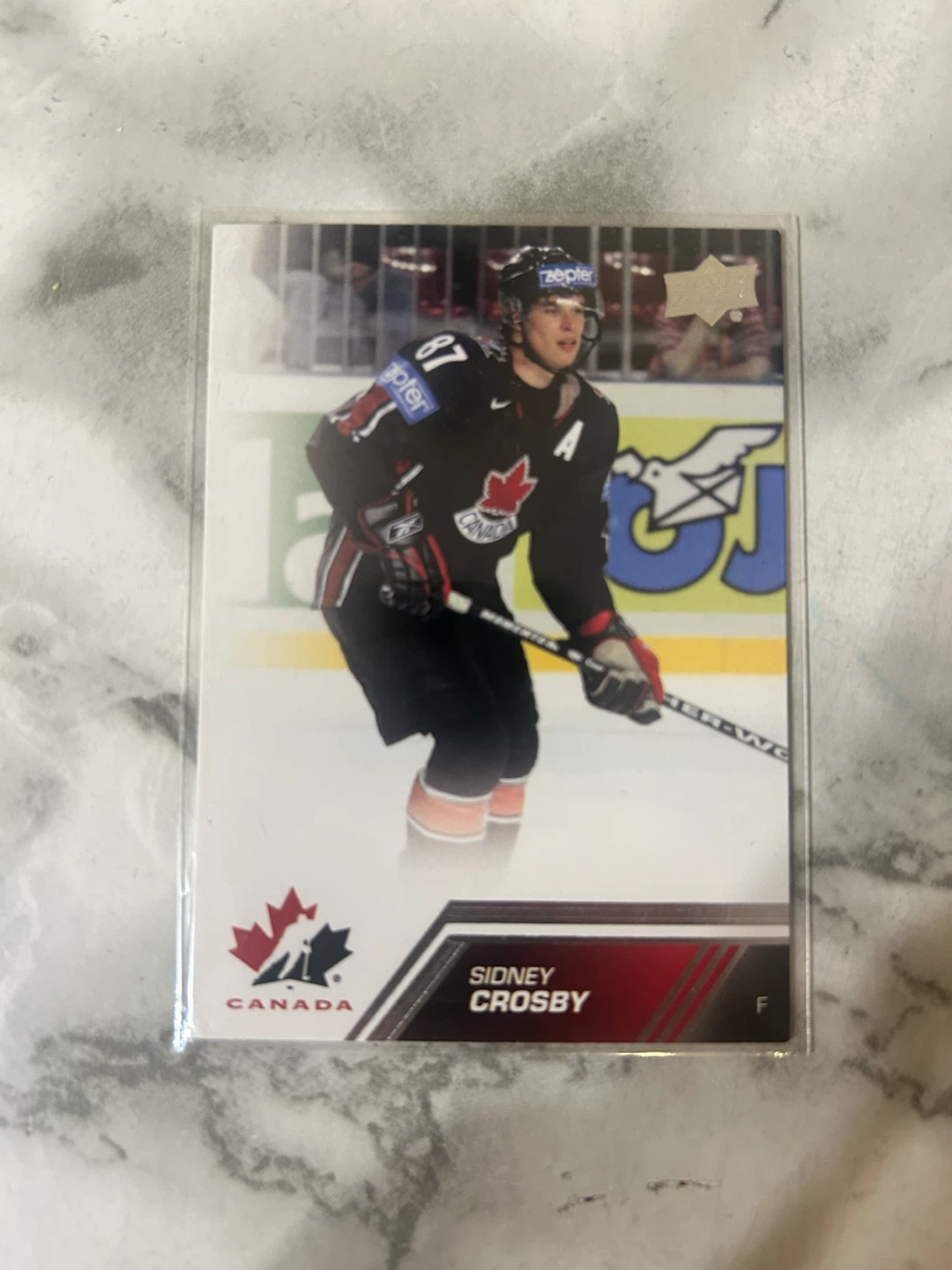 Sidney Crosby 2013 Upper Deck Team Canada Hockey Card