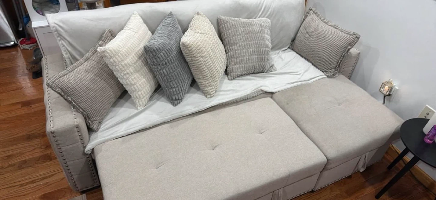 Convertible Sleeper Sofa Bed