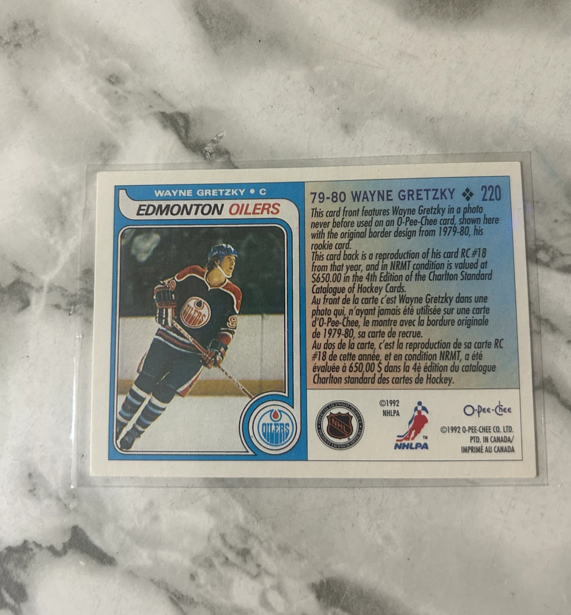1979-80 Wayne Gretzky Edmonton Oilers - photo 2