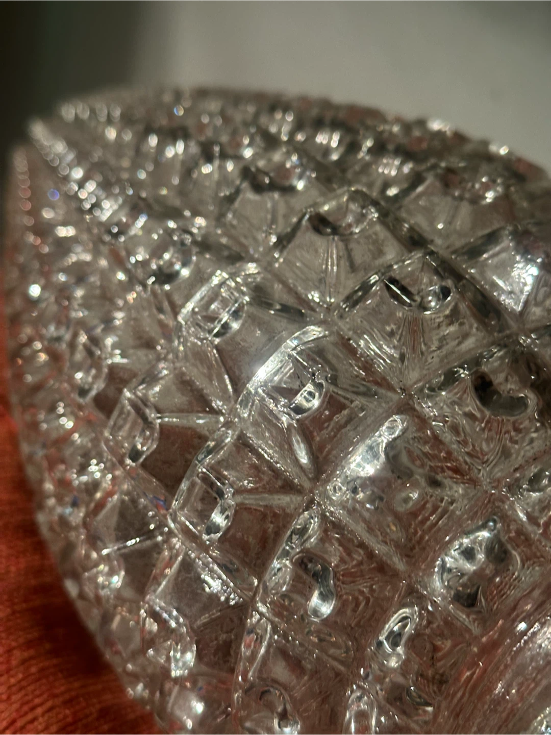 Vintage clear swag light shade replacement - photo 2