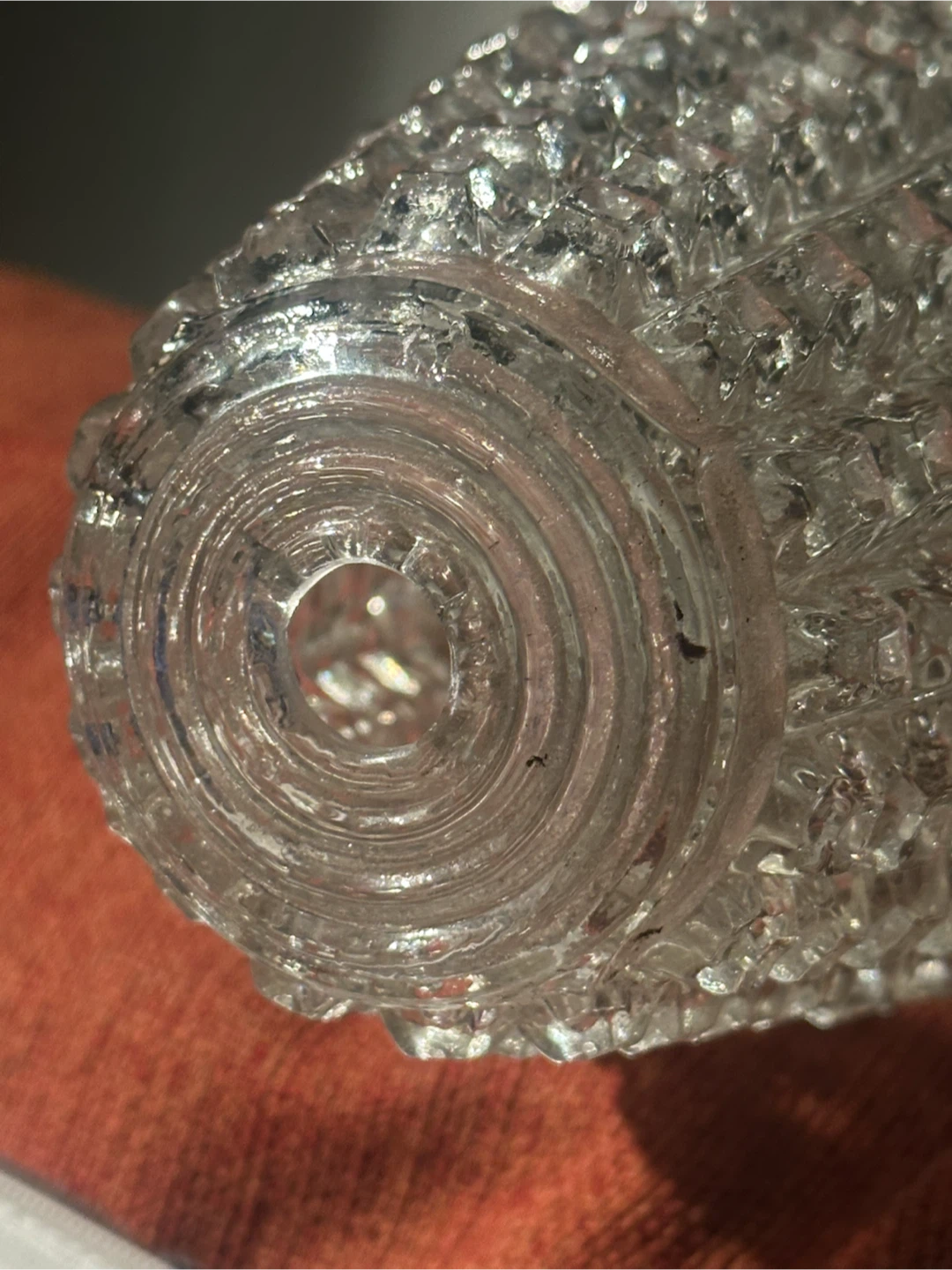 Vintage clear swag light shade replacement - photo 4