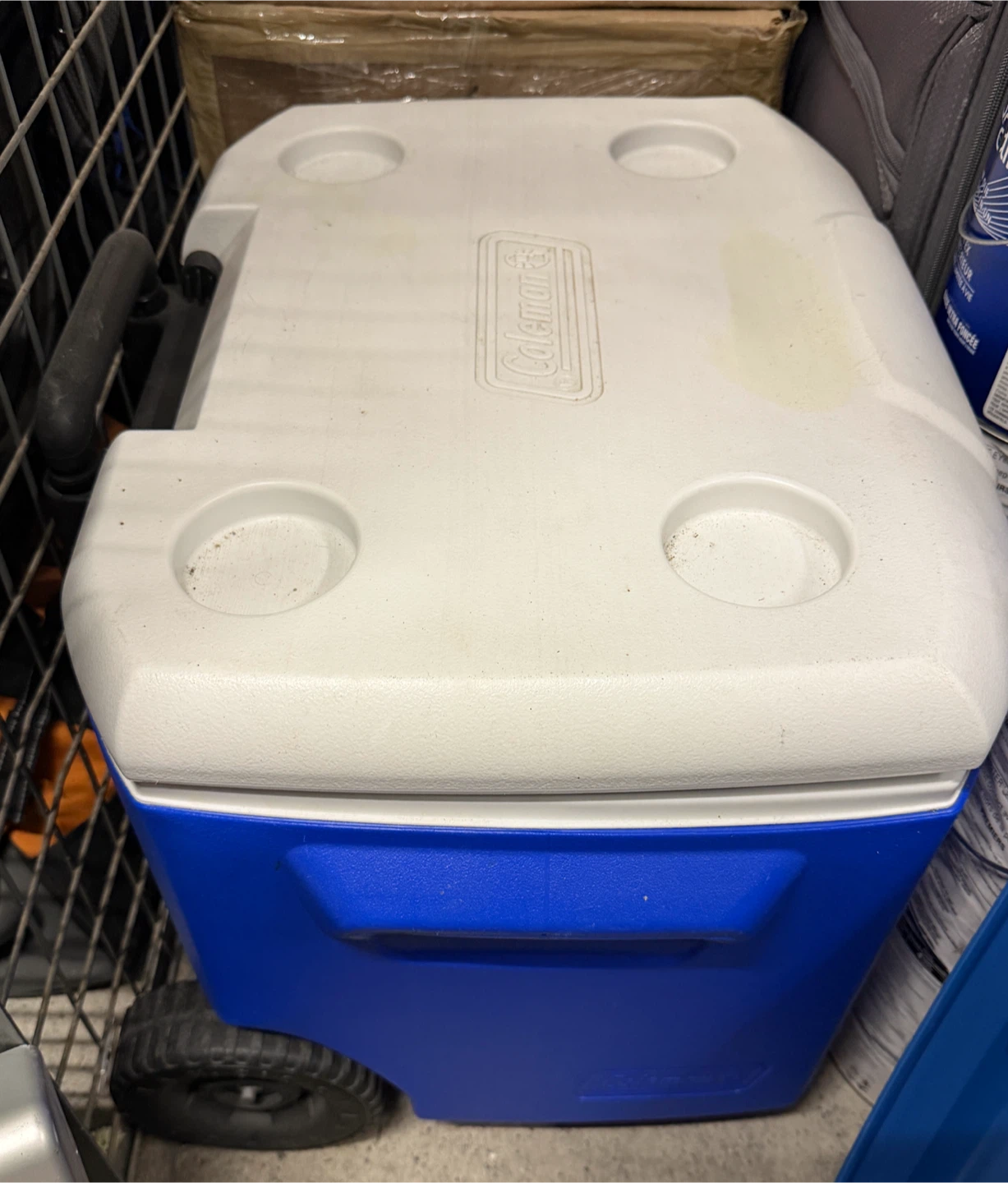 Coleman Cooler with Wheels