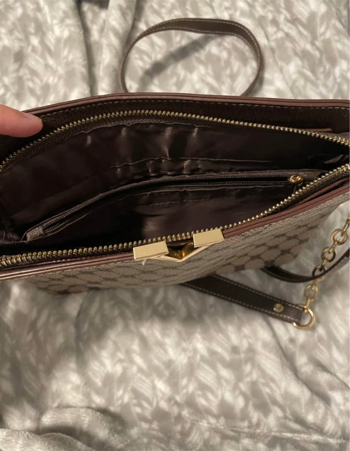 Brown Shoulder Bag - photo 2