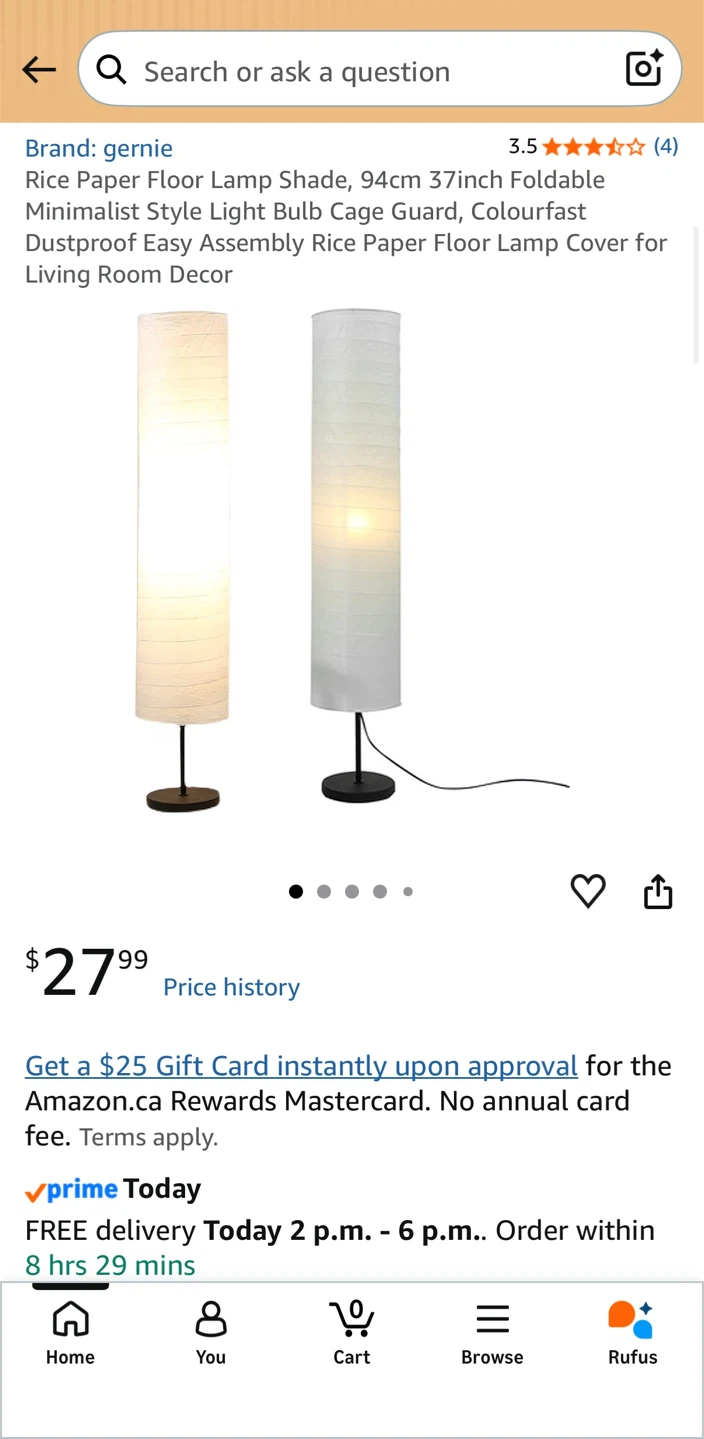 Beautiful Tall Floor Lamp - photo 4