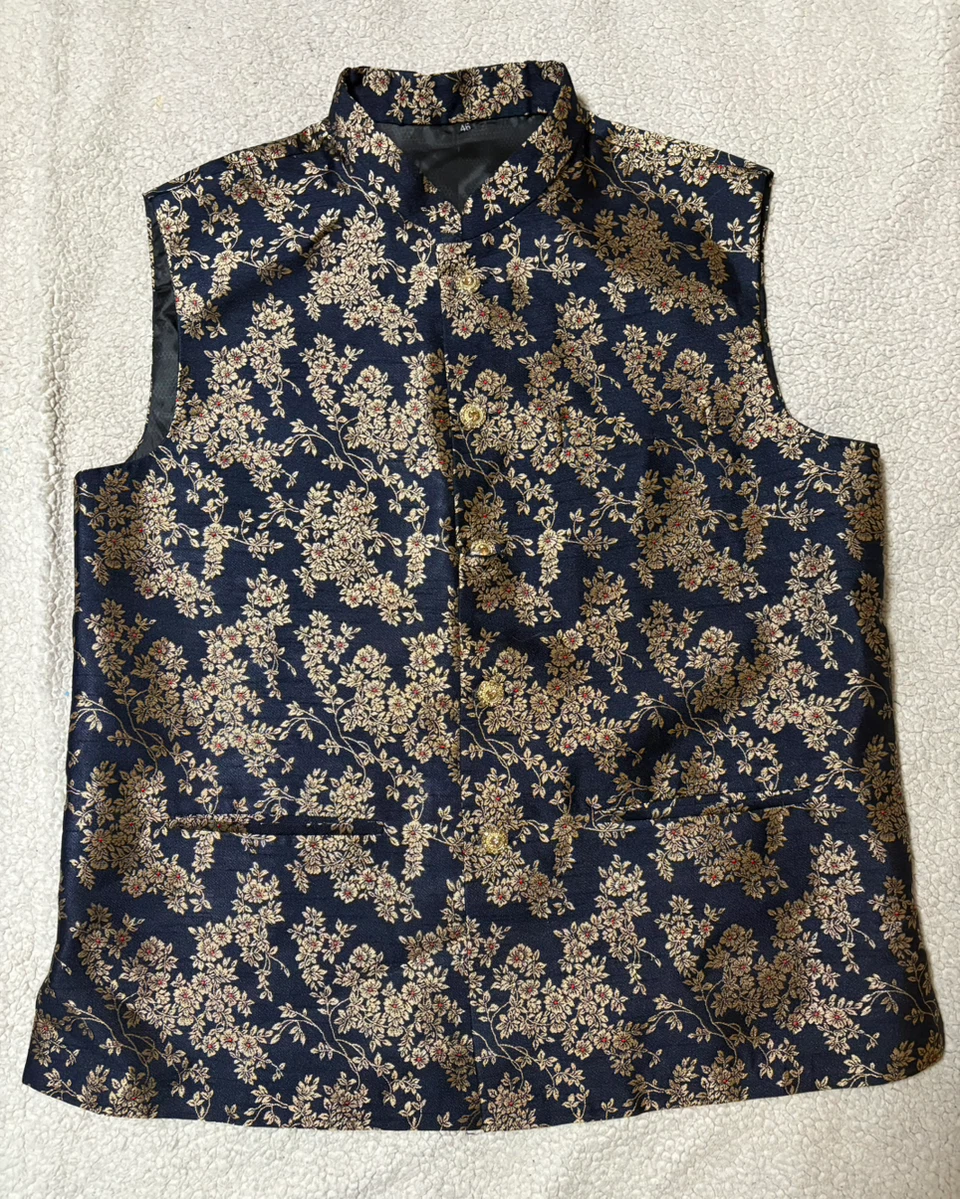 Men’s Brocade Design Vests