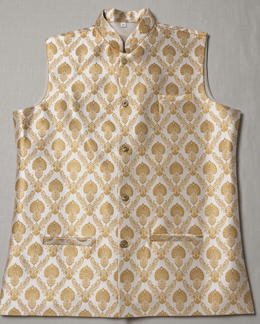 Men’s Brocade Design Vests - photo 5