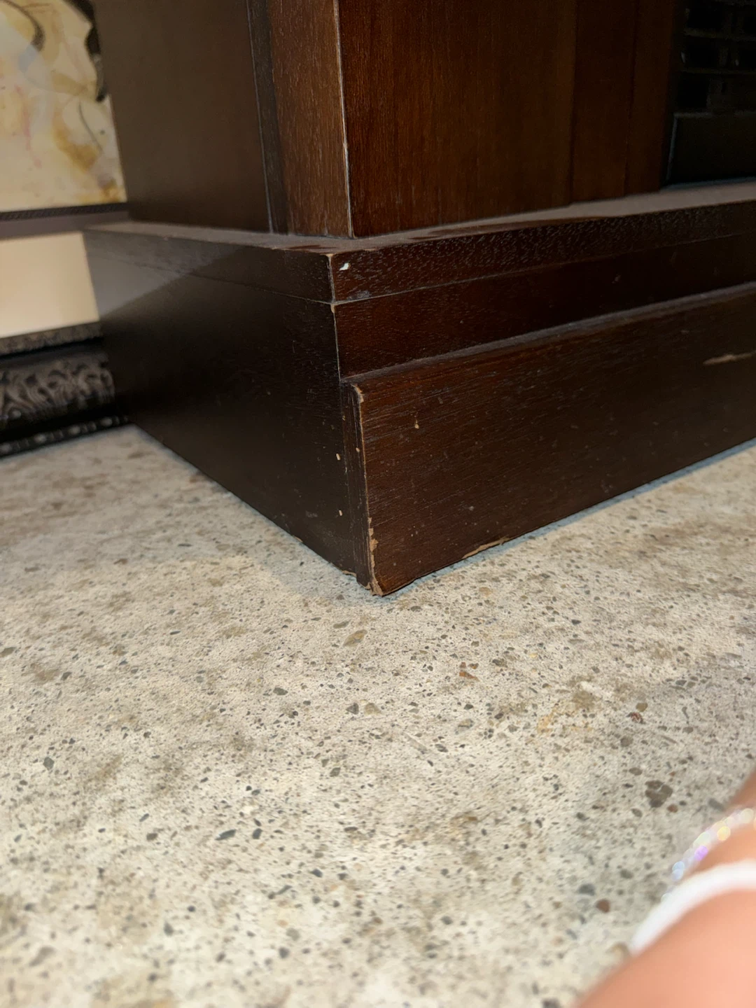Wooden Electric Fireplace - photo 2