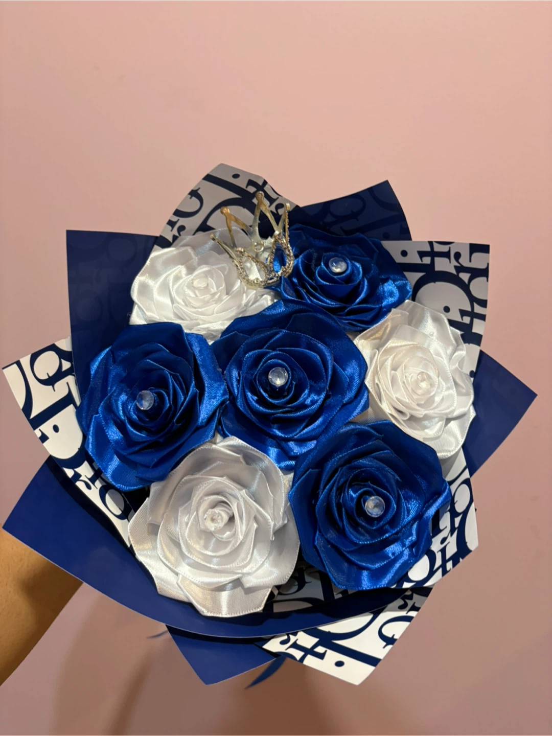 Pre made Forever roses.