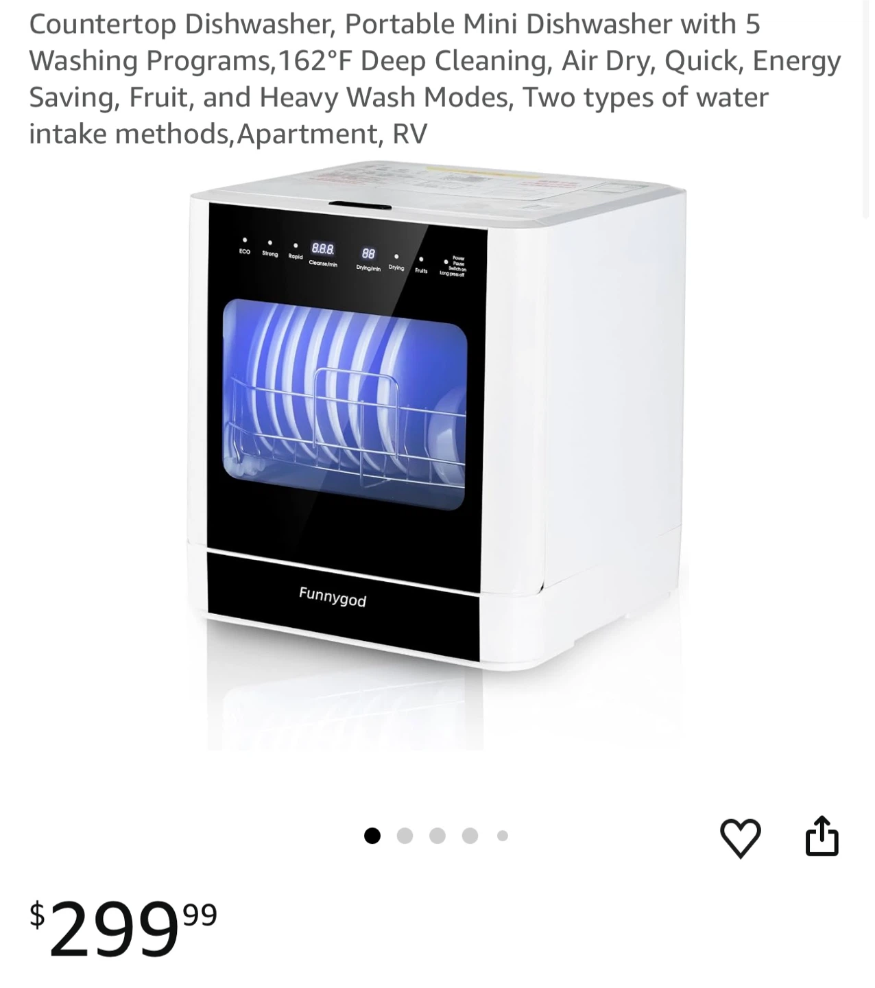 🔥Brand NEW – Countertop Portable Dishwasher (8-Place Setting) - photo 2