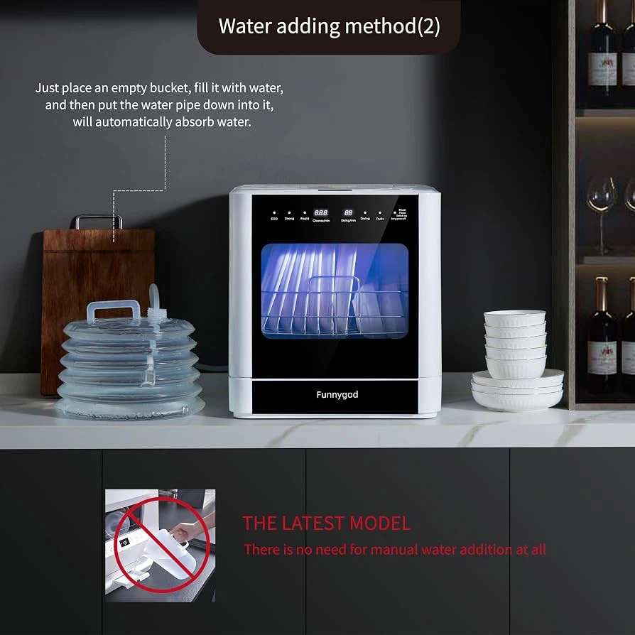🔥Brand NEW – Countertop Portable Dishwasher (8-Place Setting) - photo 4