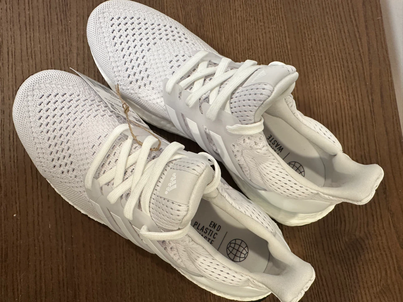 Brand new Adidas Ultraboost 1.0 Shoes - White - Women's Size 7.5 - photo 2