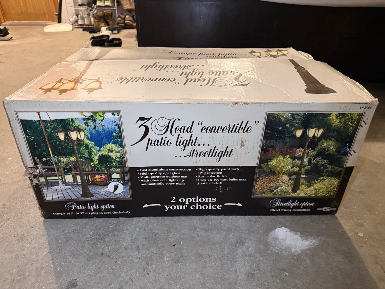 3 Head Convertible Patio Light/Streetlight - photo 4