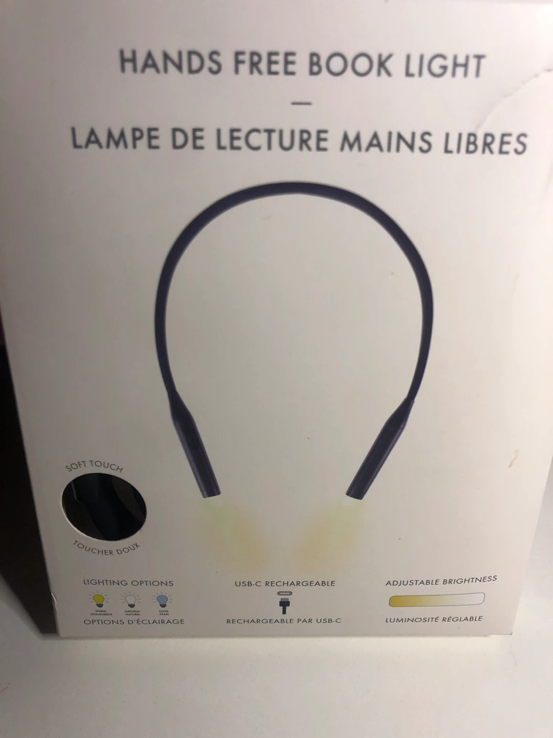 NEW Indigo Hands Free Book Light 2in 1