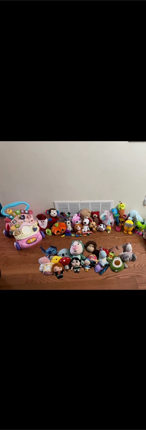50+ Pieces Soft Teddy Bear Plushies