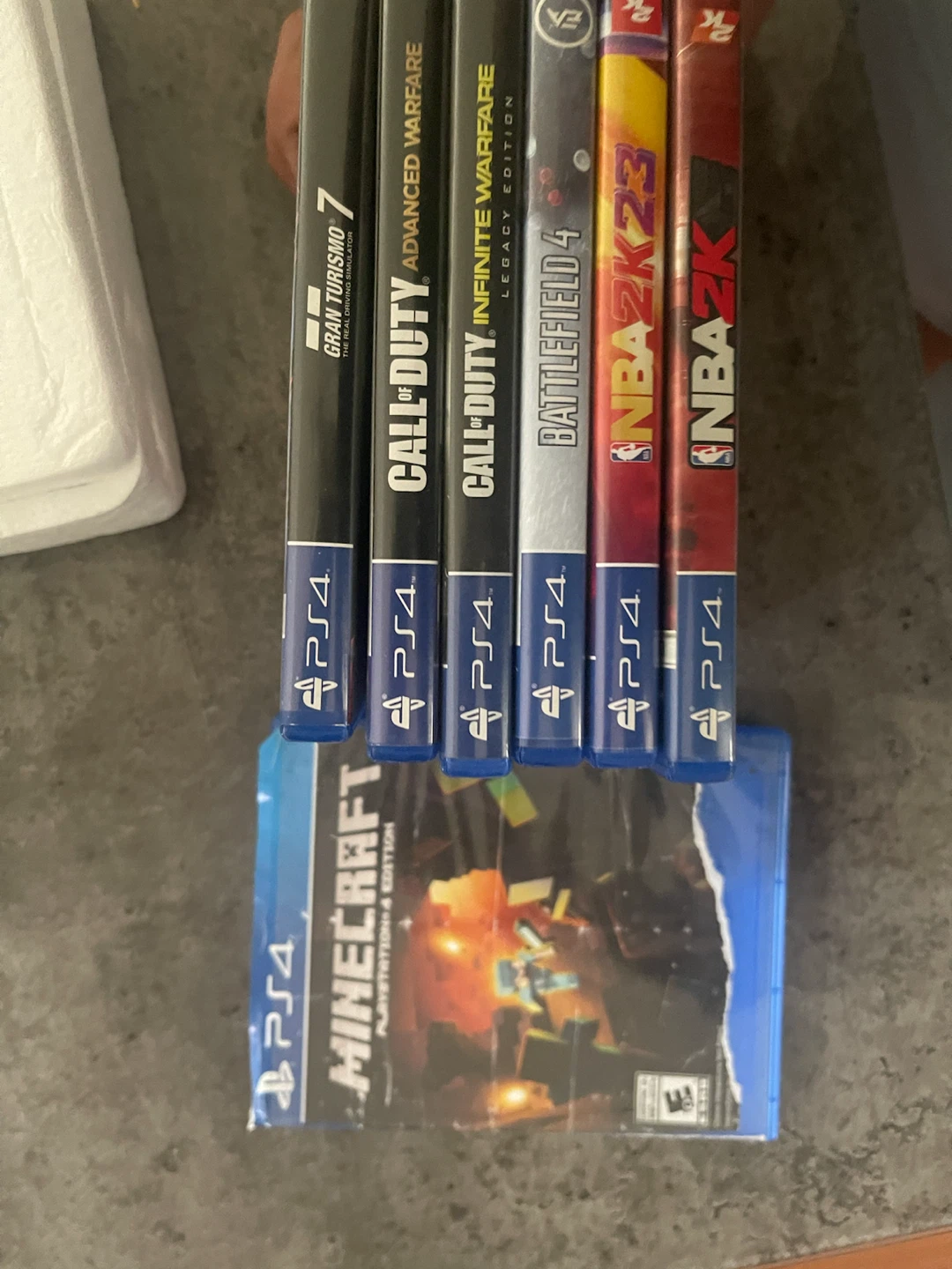 PS4 Games Bundle: Minecraft, Call of Duty, NBA 2K, Battlefield