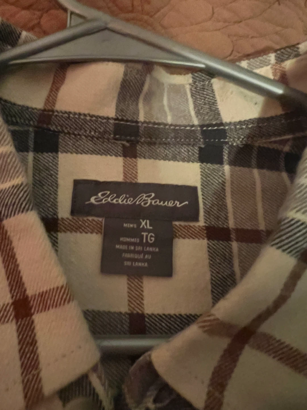 Eddie Bauer Plaid Button-Up Shirt - XL - photo 2