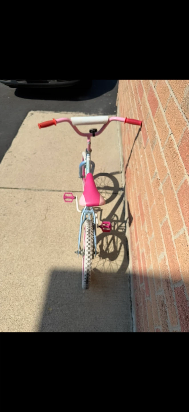 Kids Stylish Bike - 18 inch white wheels - photo 3